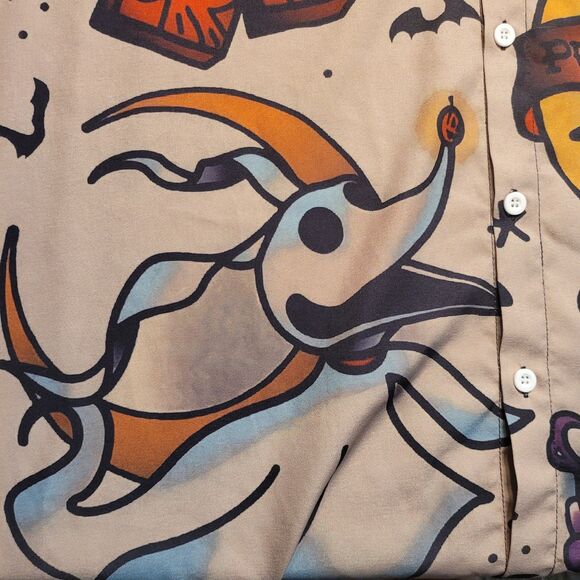 Disney Nightmare Before Christmas Mens Short Sleeve 3XL XXXL Shirt EUC Unbranded - Picture 5 of 13